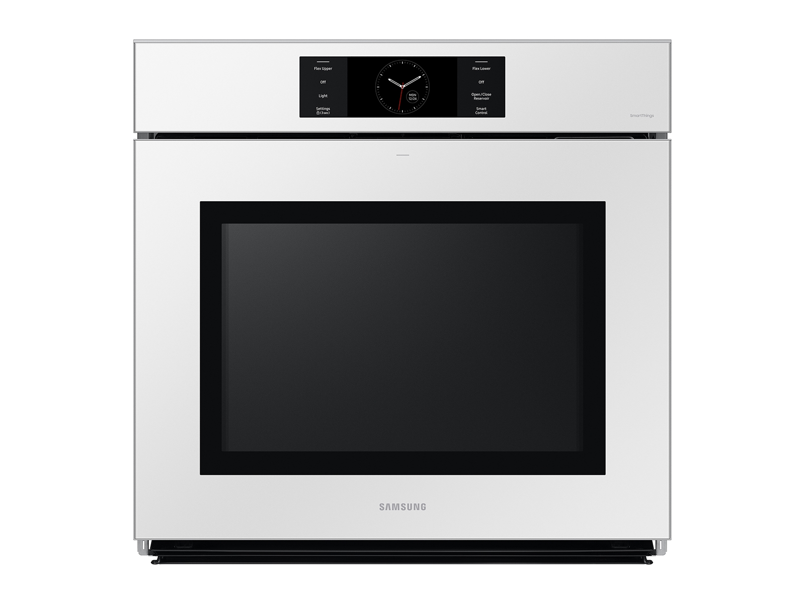 Samsung Bespoke 30" in White Glass Single Wall Oven with AI Pro Cooking™ Camera(NV51CB700S12AA)