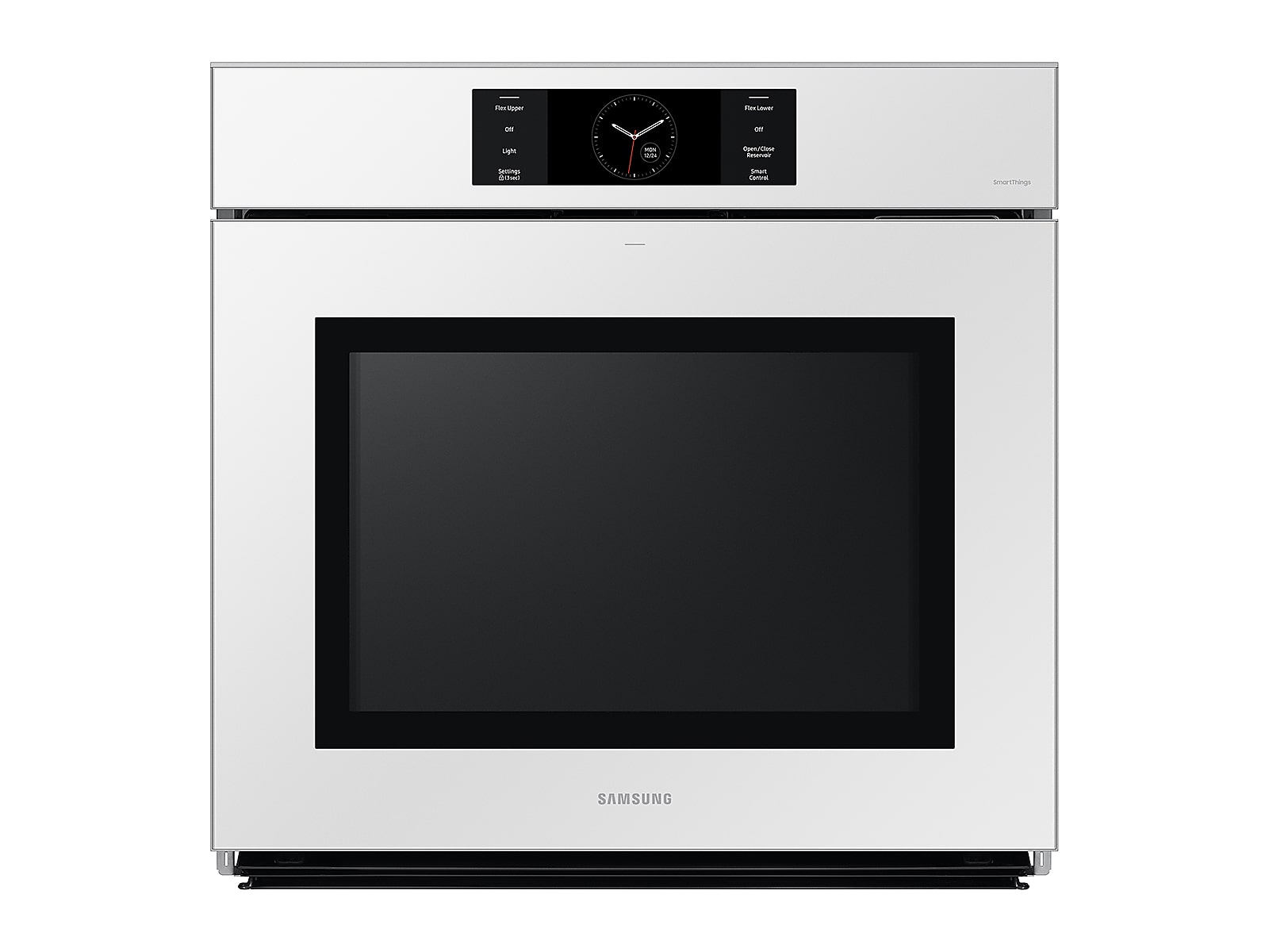 Samsung Bespoke 30" in White Glass Single Wall Oven with AI Pro Cooking™ Camera(NV51CB700S12AA)