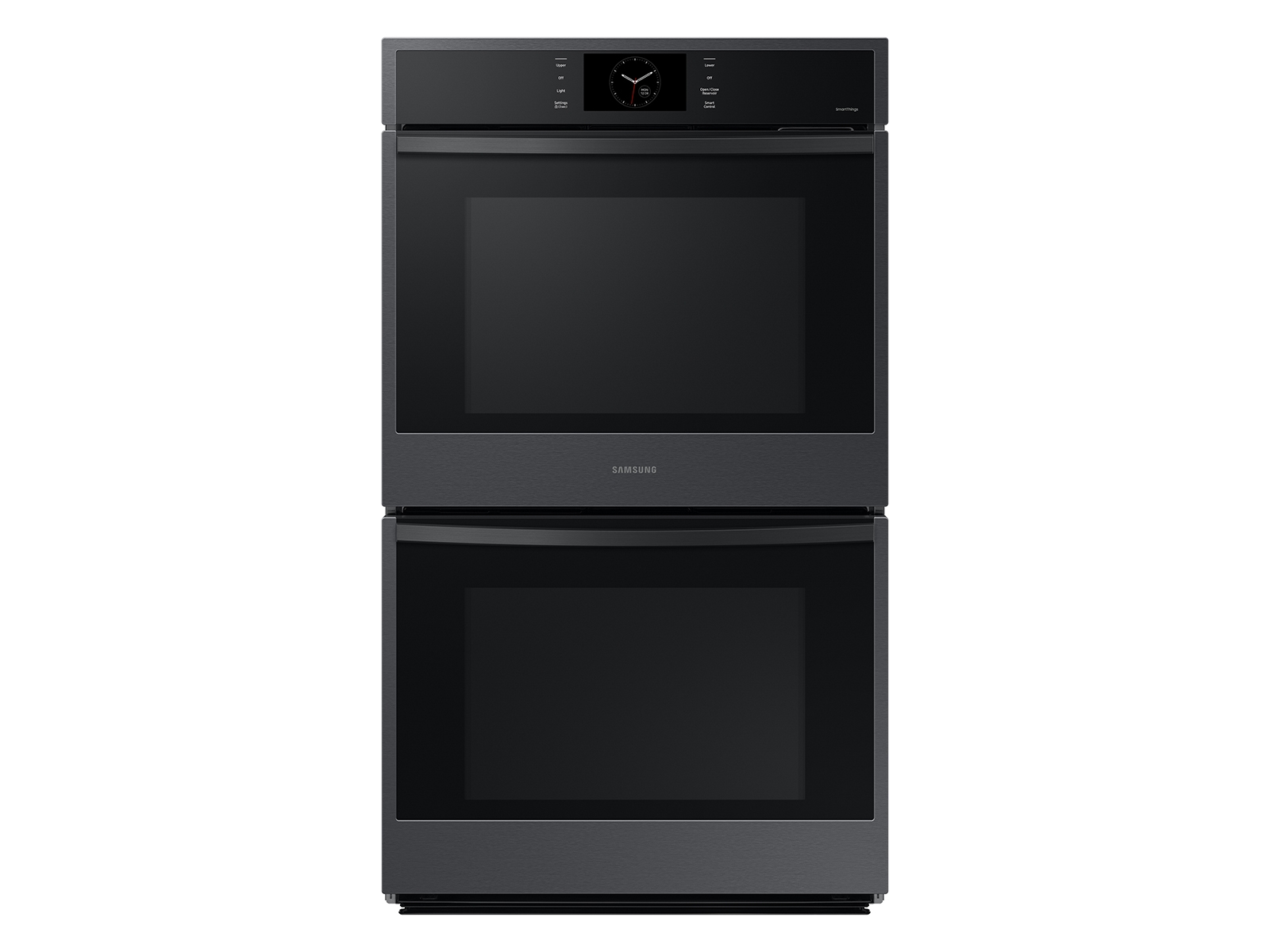 Thumbnail image of 30” Double Wall Oven with Steam Cook in Matte Black Steel