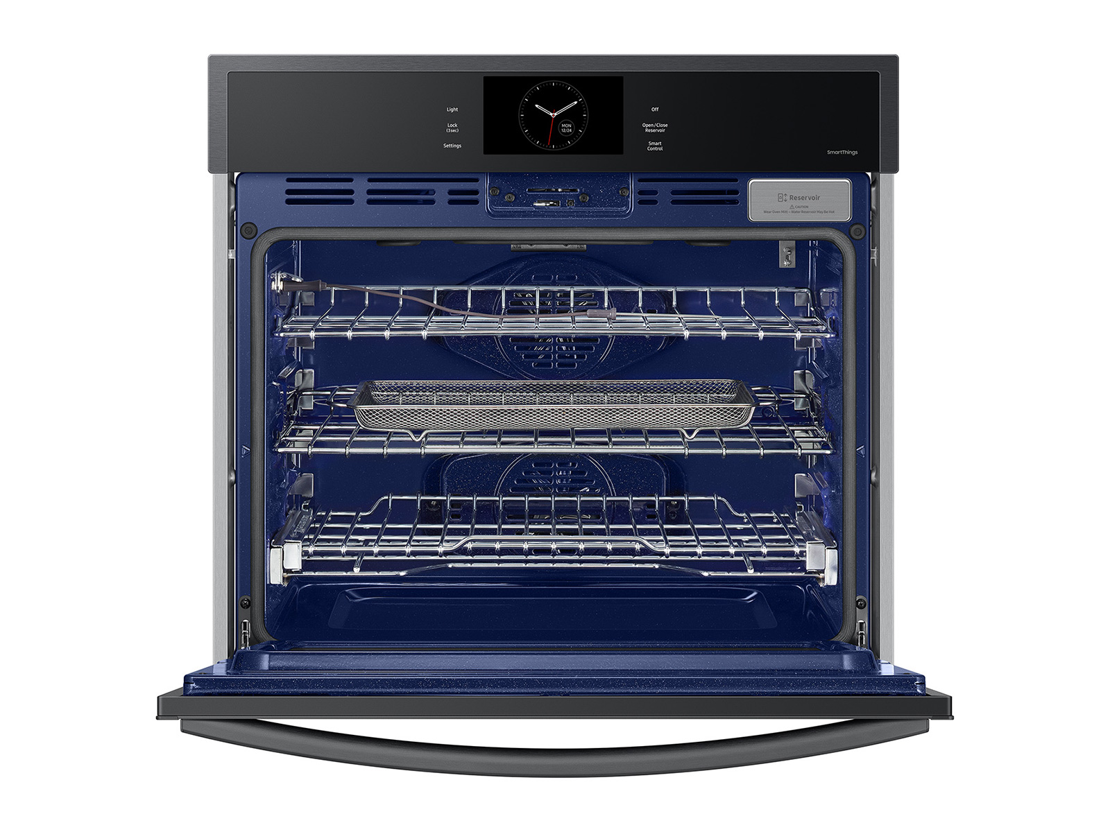 Thumbnail image of 30” Single Wall Oven with Steam Cook in Matte Black
