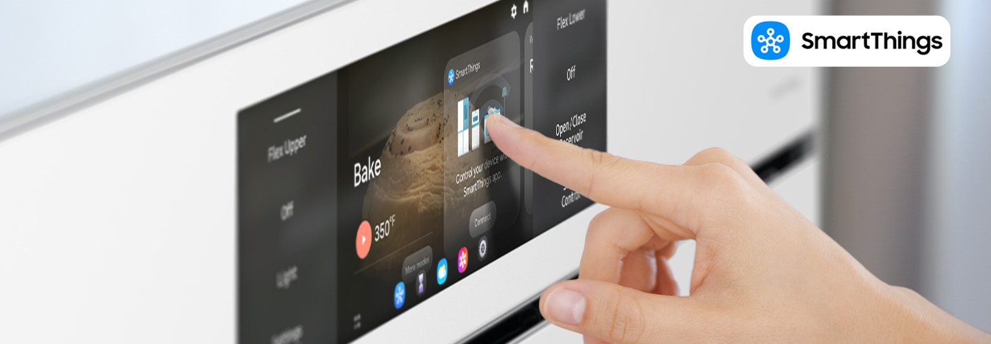 Samsung 30” Single Wall Oven 7” AI Home touchscreen