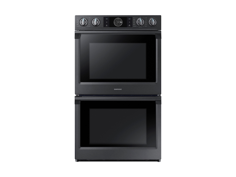 30&quot; Smart Double Wall Oven with Flex Duo&trade; in Black Stainless Steel