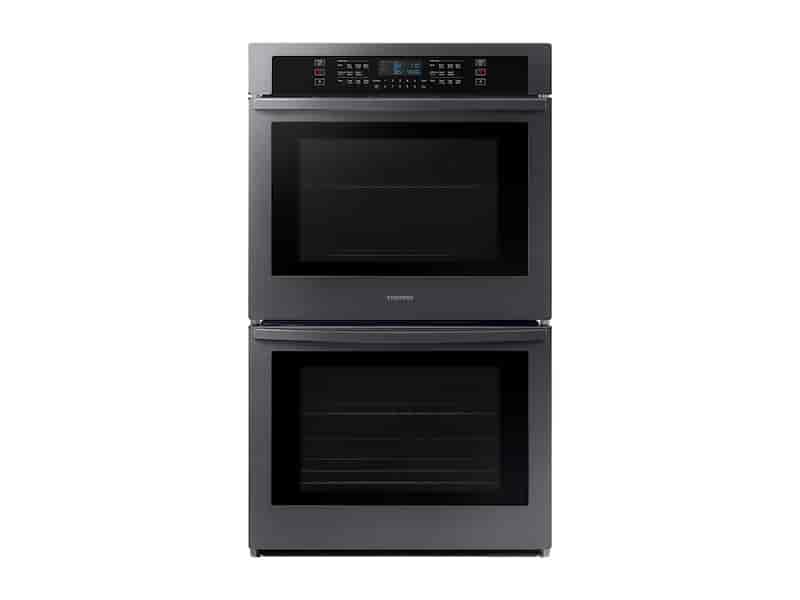30” Smart Double Wall Oven in Black Stainless Steel