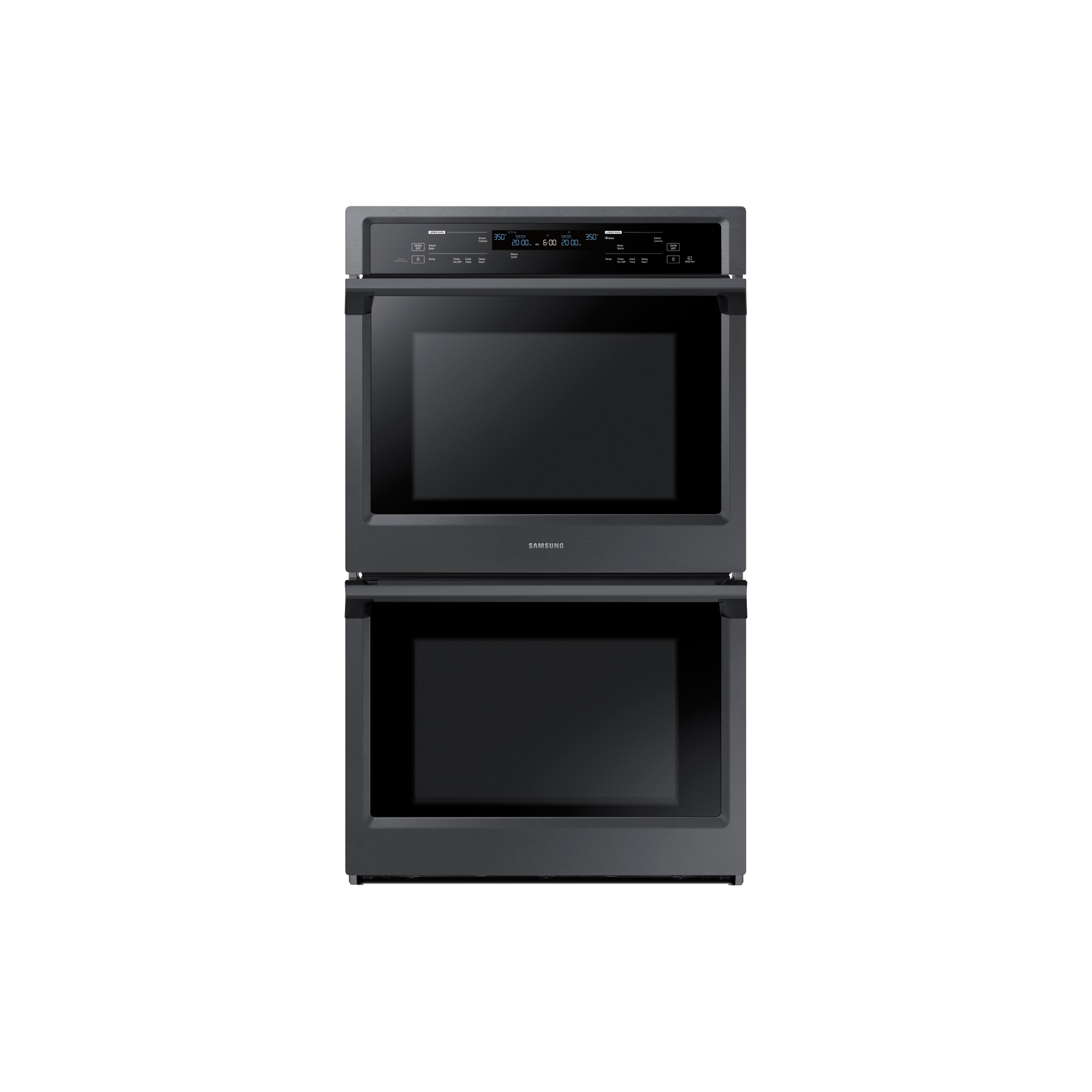 taal hoek Collega 30" Smart Double Wall Oven with Steam Cook in Black Stainless Steel Wall  Oven - NV51K6650DG/AA | Samsung US
