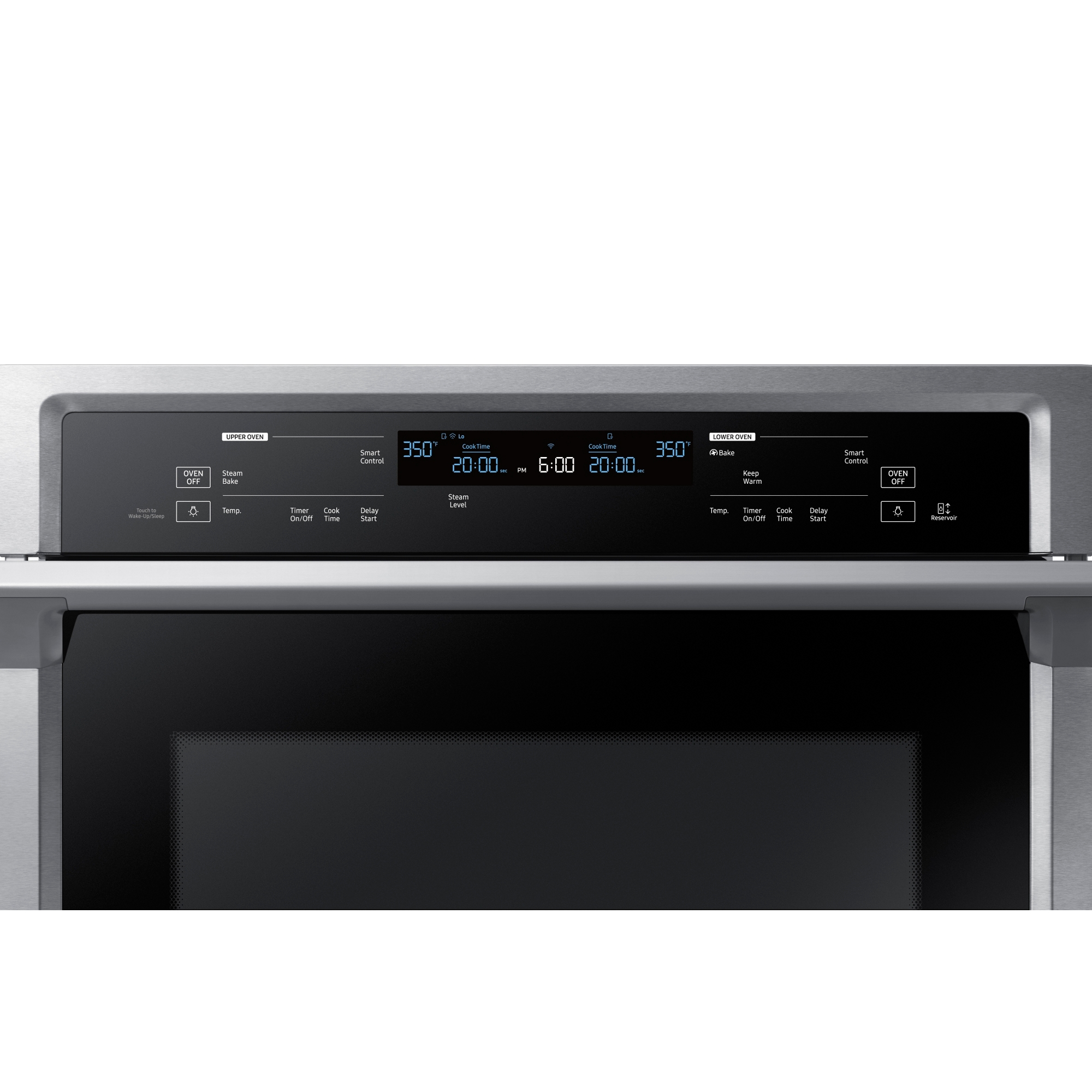 Thumbnail image of 30” Smart Double Electric Wall Oven with Steam Cook in Stainless Steel