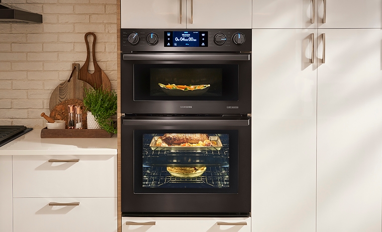 NQ70M9770DS by Samsung - 30 Flex Duo™ Chef Collection Microwave  Combination Wall Oven in Stainless Steel
