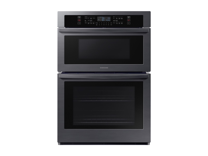 30&quot; Microwave Combination Wall Oven in Black Stainless Steel