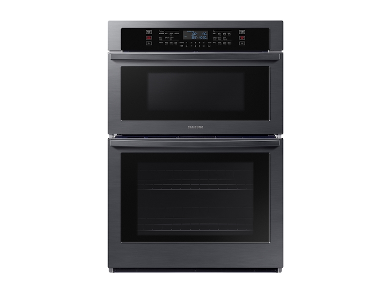 30&quot; Smart Electric Wall Oven with Microwave Combination in Black Stainless Steel