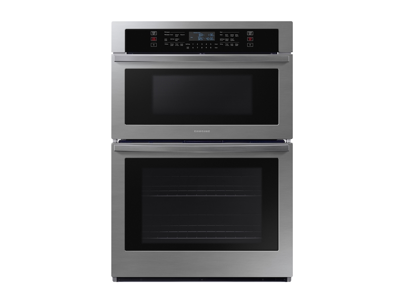 30 Smart Microwave Combination Wall Oven In Stainless Steel Ovens Nq70t5511ds Aa Samsung Us - 26 Wall Oven Microwave Combo