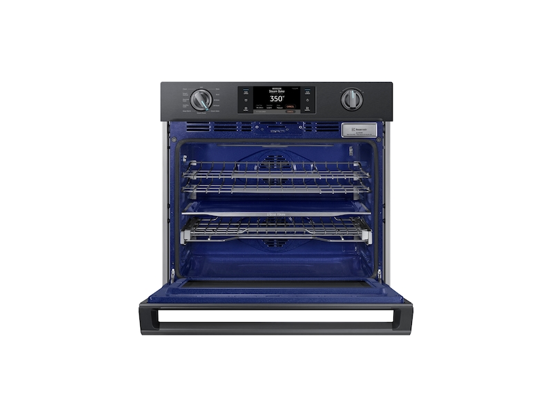 30&quot; Smart Single Wall Oven with Flex Duo&trade; in Black Stainless Steel