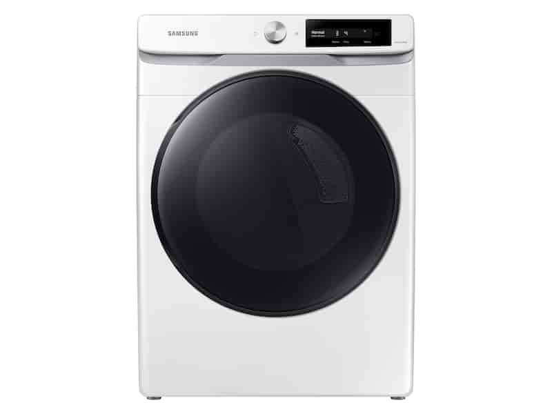 7.5 cu. ft. Smart Dial Electric Dryer with Super Speed Dry in White