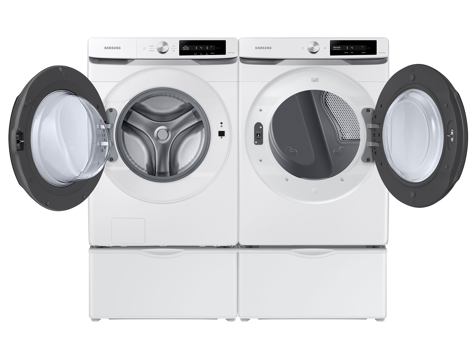 Thumbnail image of 7.5 cu. ft. Smart Dial Electric Dryer with Super Speed Dry in White