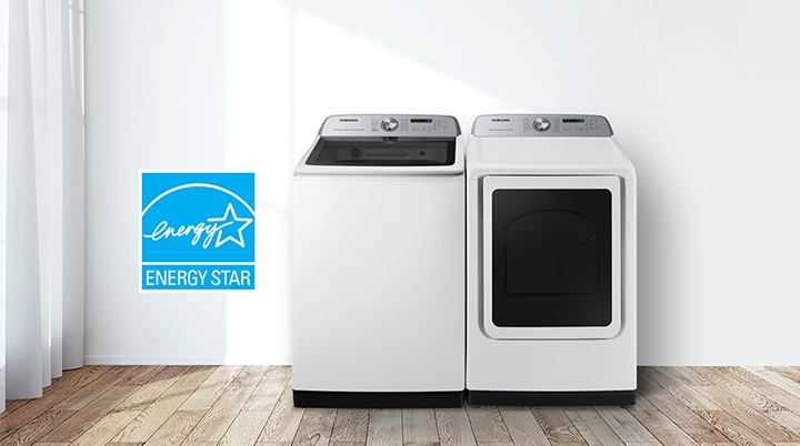 WA51A5505AW by Samsung - 5.1 cu. ft. Smart Top Load Washer with