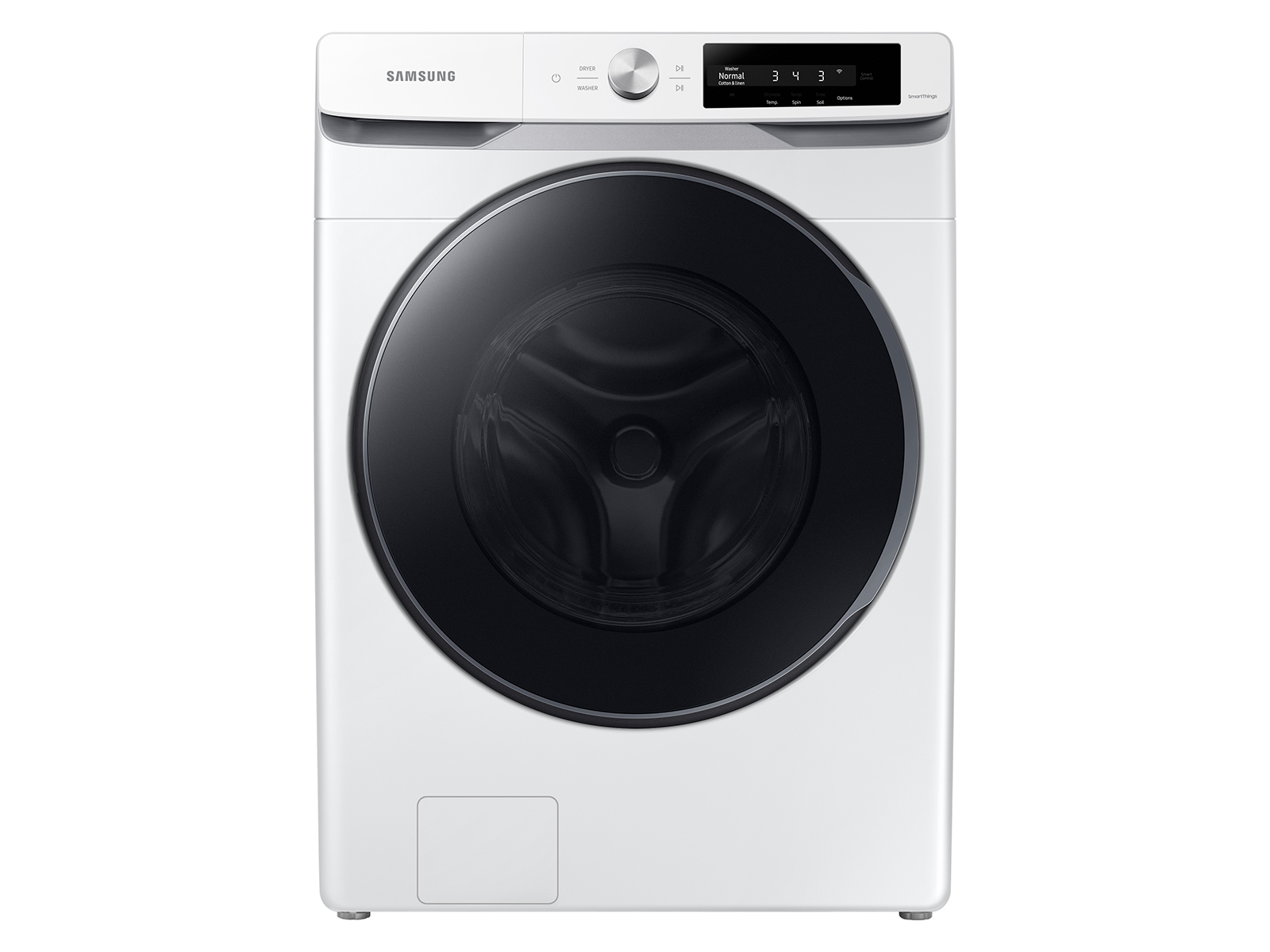 Thumbnail image of Smart Dial Front Load Super Speed Wash Washer and Smart Dial Super Speed Dry Gas Dryer package in White