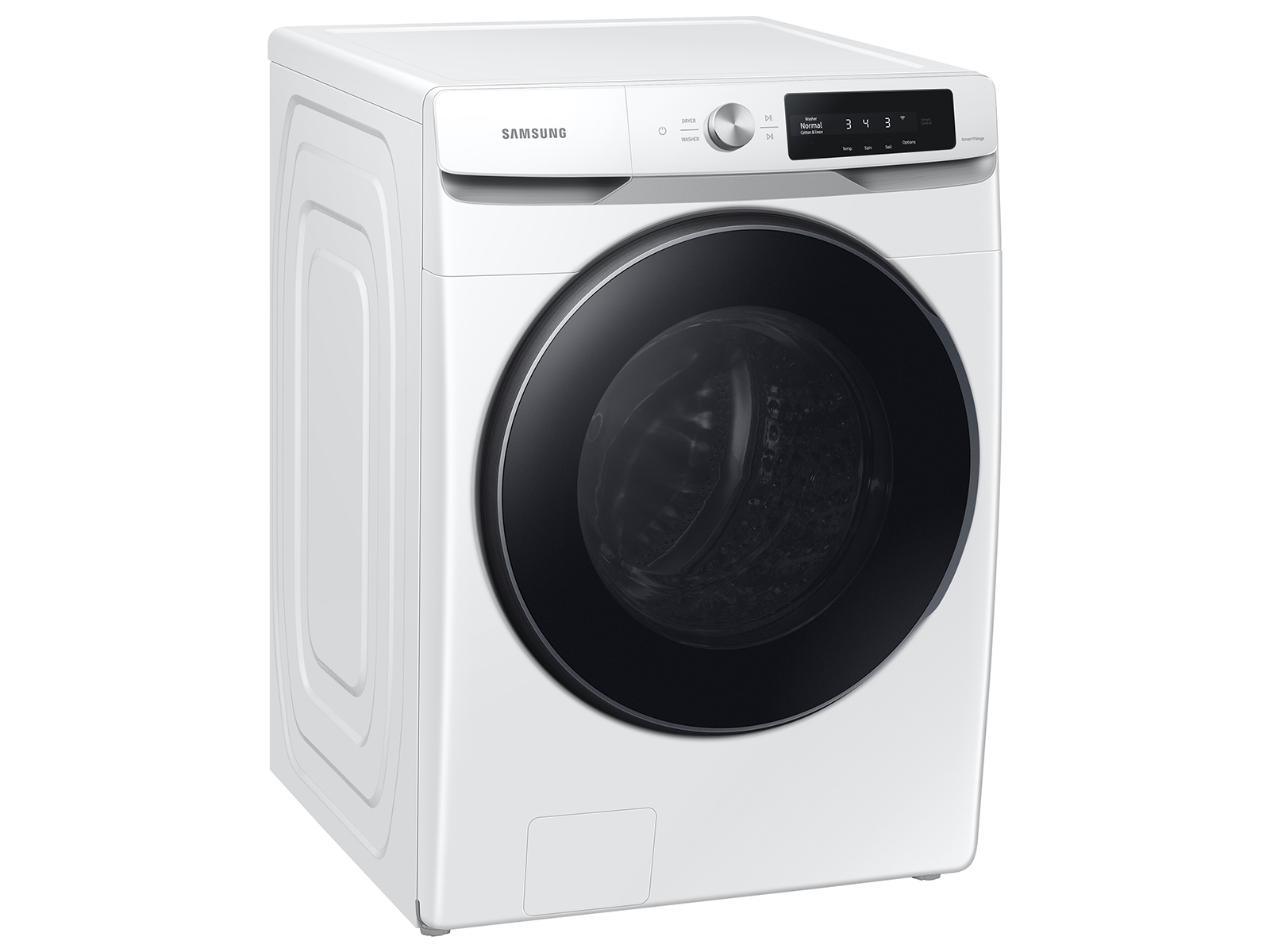 Thumbnail image of 4.5 cu. ft. Large Capacity Smart Dial Front Load Washer with Super Speed Wash in White