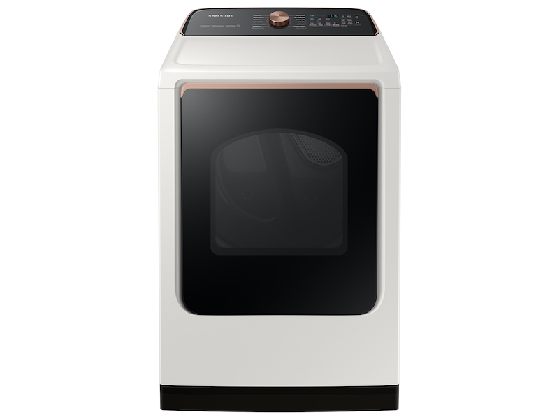 7.4 cu. ft. Smart Electric Dryer with Steam Sanitize+ in Ivory
