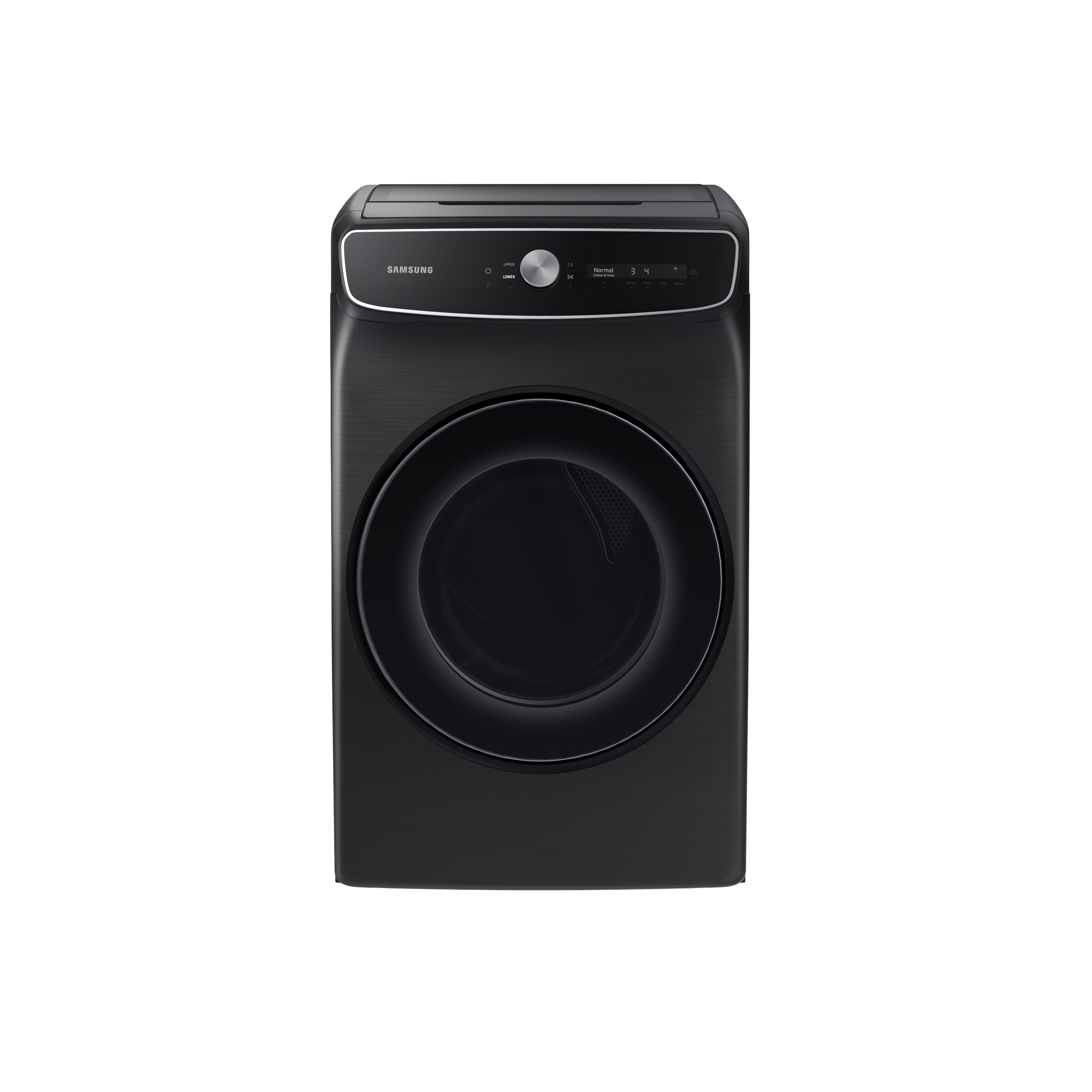 Thumbnail image of 7.5 cu. ft. Smart Dial Electric Dryer with FlexDry&trade; and Super Speed Dry in Brushed Black