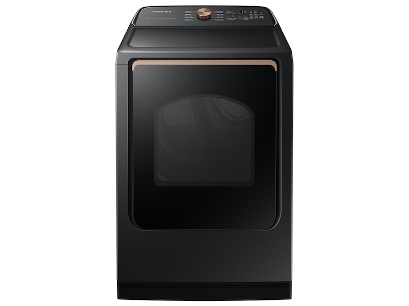 7.4 cu. ft. Smart Electric Dryer with Steam Sanitize+ in Brushed Black