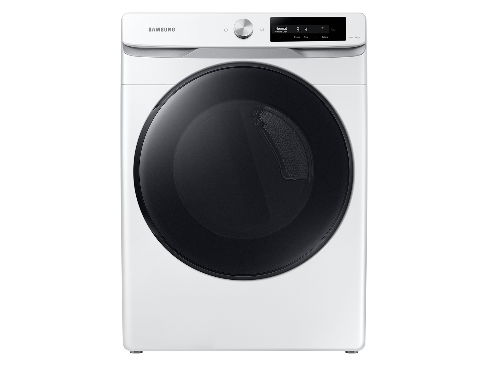 Photos - Tumble Dryer Samsung 7.5 cu. ft. Smart Dial Gas Dryer with Super Speed Dry in White(DVG 