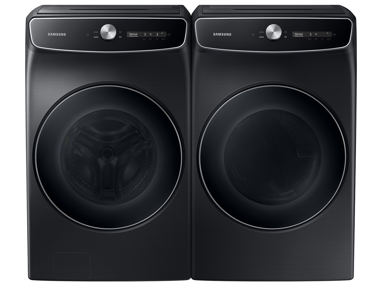 Thumbnail image of 7.5 cu. ft. Smart Dial Gas Dryer with FlexDry™ and Super Speed Dry in Brushed Black