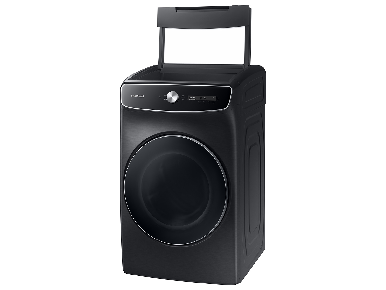 Thumbnail image of 7.5 cu. ft. Smart Dial Gas Dryer with FlexDry&trade; and Super Speed Dry in Brushed Black