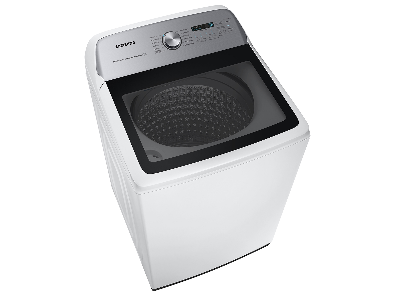 5.0 cu. ft. Large Capacity Top Load Washer with Deep Fill and EZ Access Tub  in Brushed Black