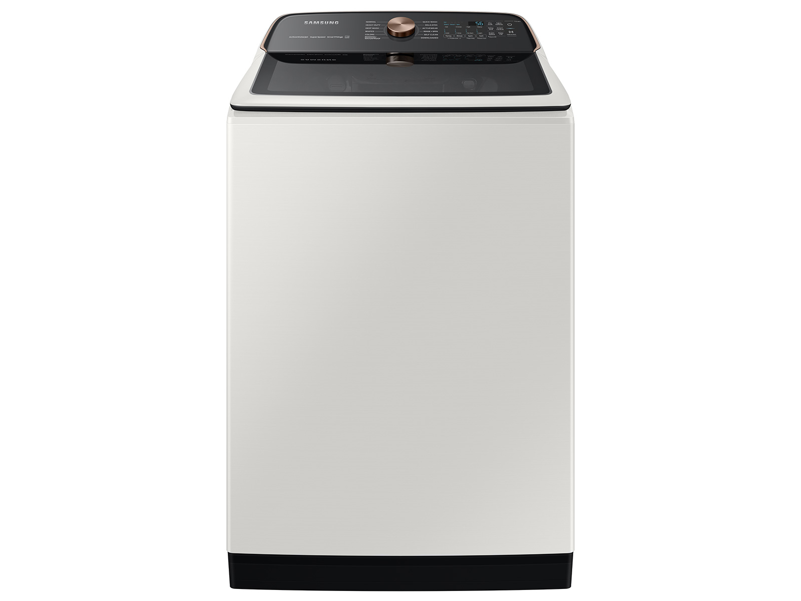 Samsung 5.5 cu. ft. Extra-Large Capacity Smart Top Load Washer with Super Speed Wash in Ivory(WA55A7300AE/US)