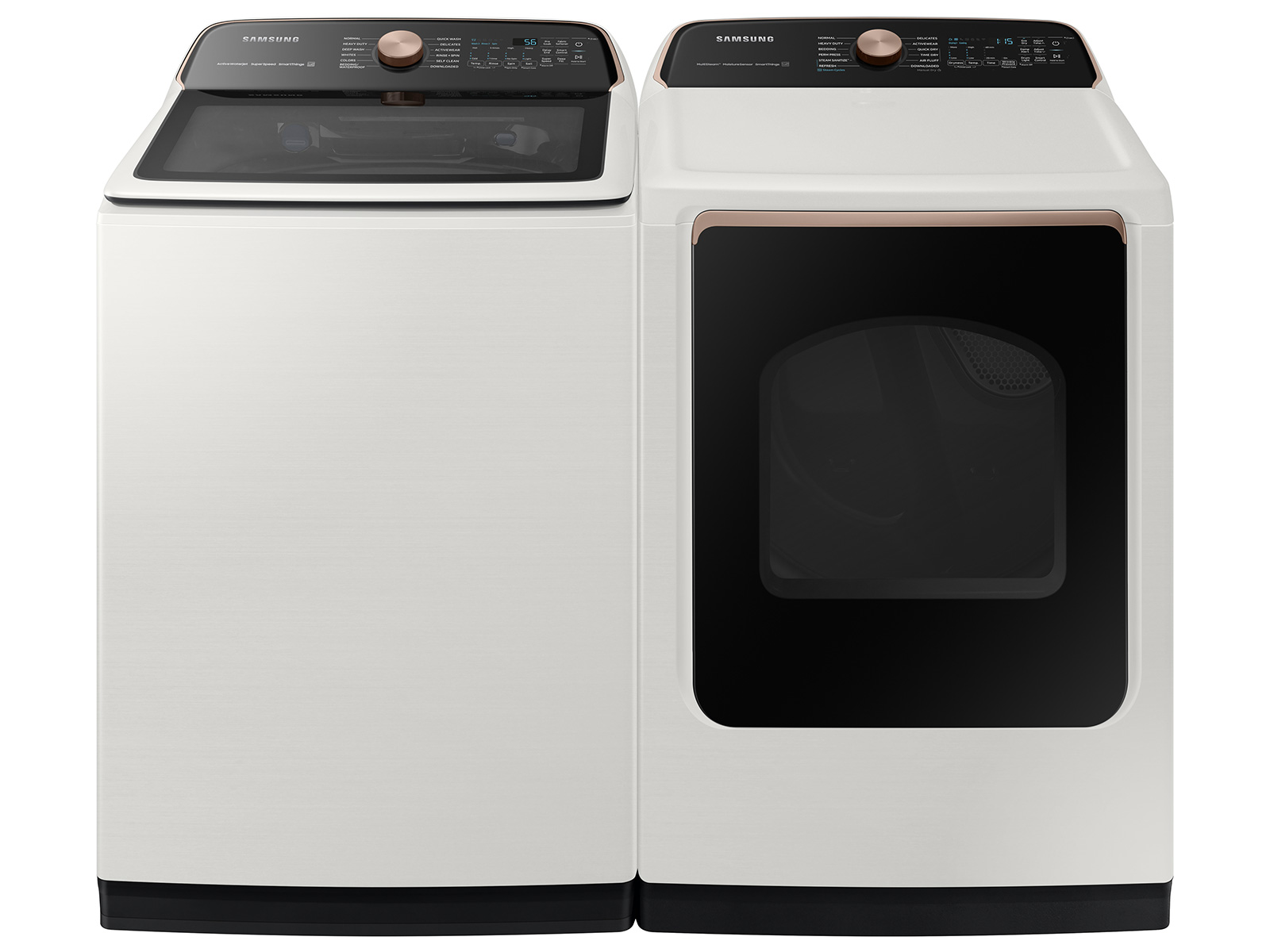 5.5 cu. ft. ExtraLarge Capacity Smart Top Load Washer with Super Speed Wash in Ivory Washers