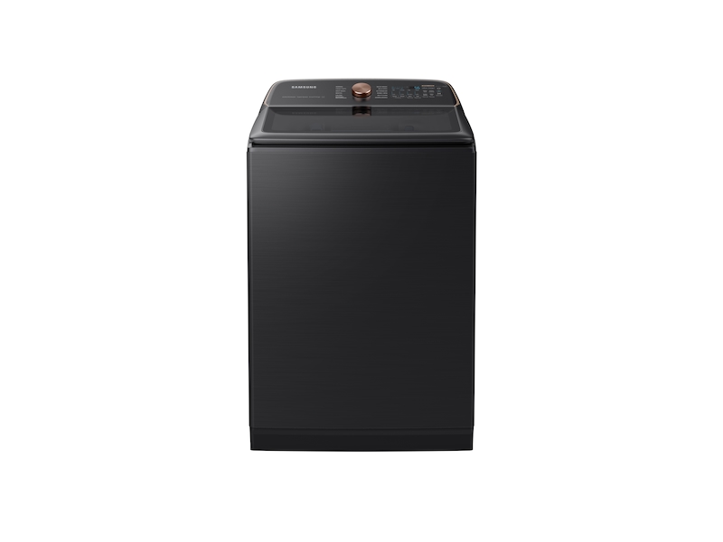 5.5 ft. Extra-Large Capacity Smart Top Load Washer with Auto Dispense System in Brushed - WA55A7700AV/US Samsung US