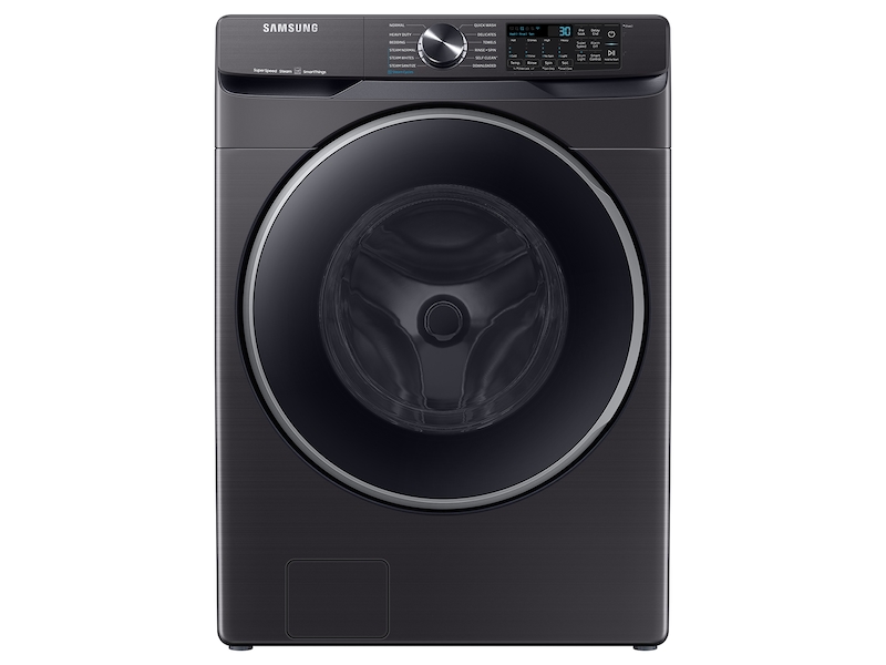 5.0 cu. ft. Extra-Large Capacity Smart Front Load Washer with Super Speed  Wash in Brushed Black Washers - WF50A8500AV/A5