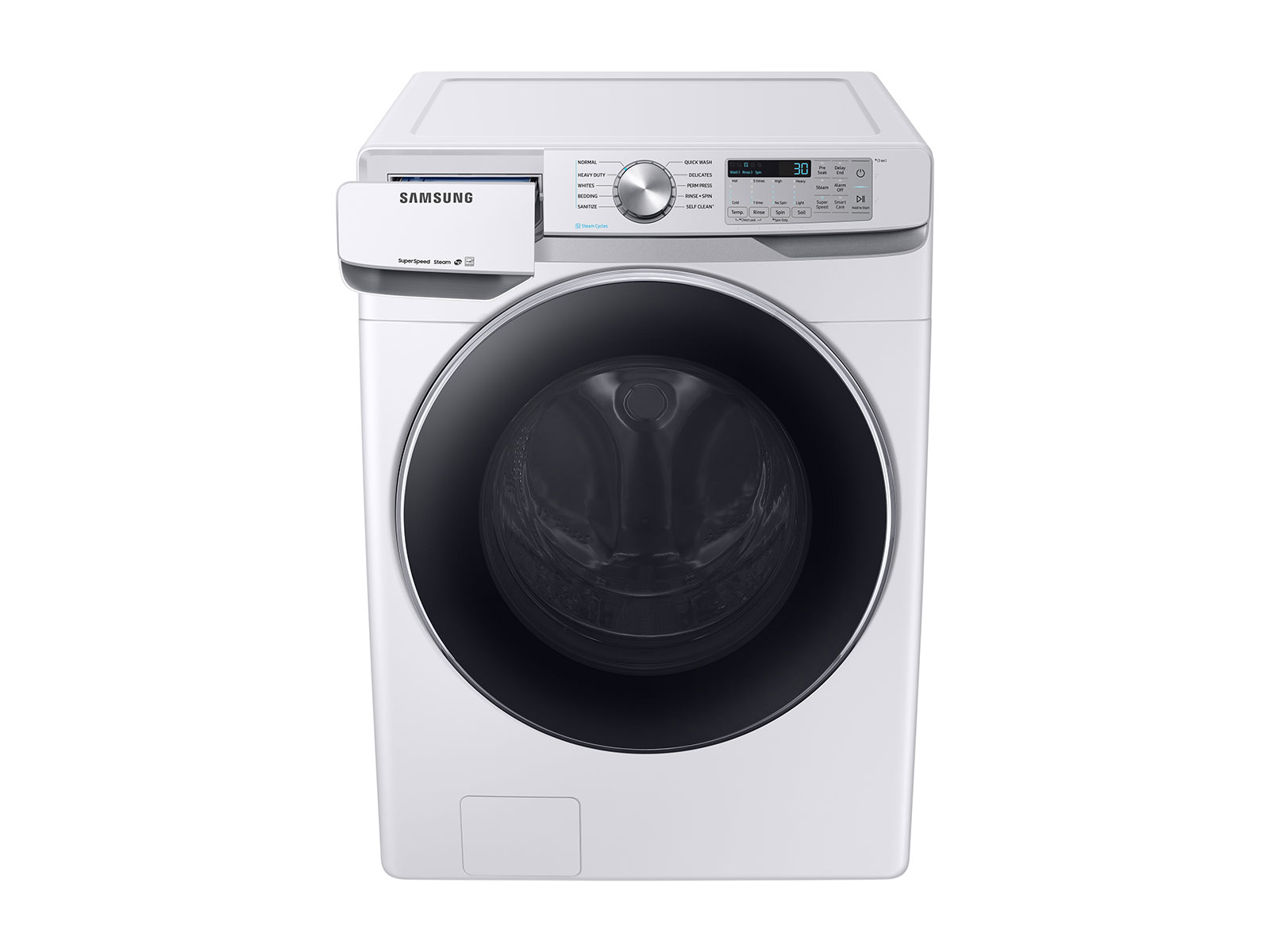 4.5 cu. ft. Front Load Washer with Super Speed in White Washers ...