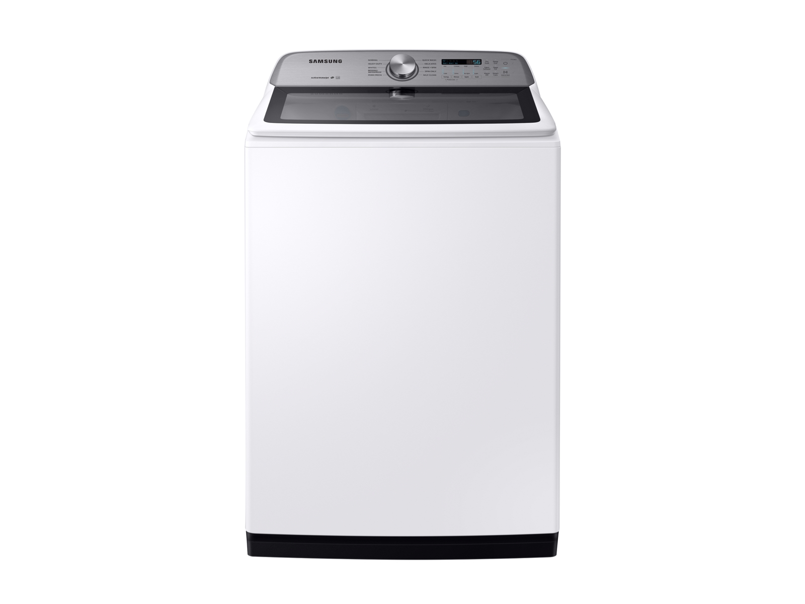 Photos - Washing Machine Samsung 5.4 cu. ft. Top Load Washer with Active WaterJet in White(WA54R720 