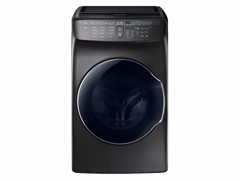 5.5 cu. ft. Smart Washer with FlexWash&trade; in Black Stainless Steel