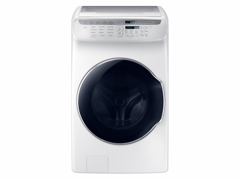5.5 cu. ft. Smart Washer with FlexWash&trade; in White