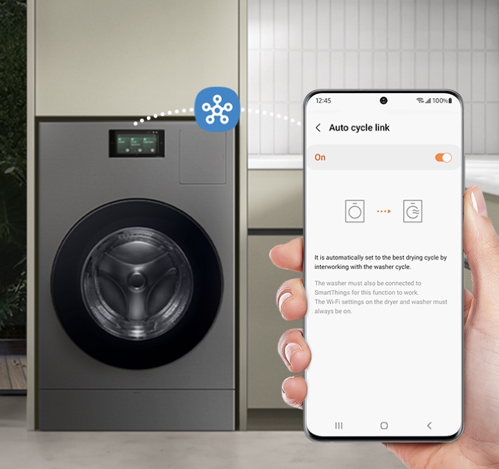 Bespoke AllinOne AI Washer & Dryer Laundry Combo™ 5.3 cu. ft. in Dark