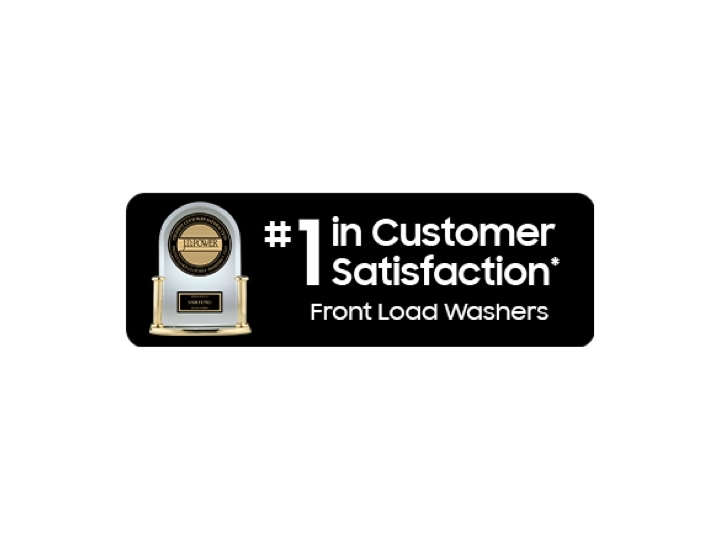 2023 JD Power #1 in Customer Satisfaction for Washers Logo