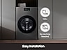 Thumbnail image of Bespoke AI Laundry Combo™ All-in-One 5.3 cu. ft. Ultra Capacity Washer and Ventless Heat Pump Dryer in Dark Steel
