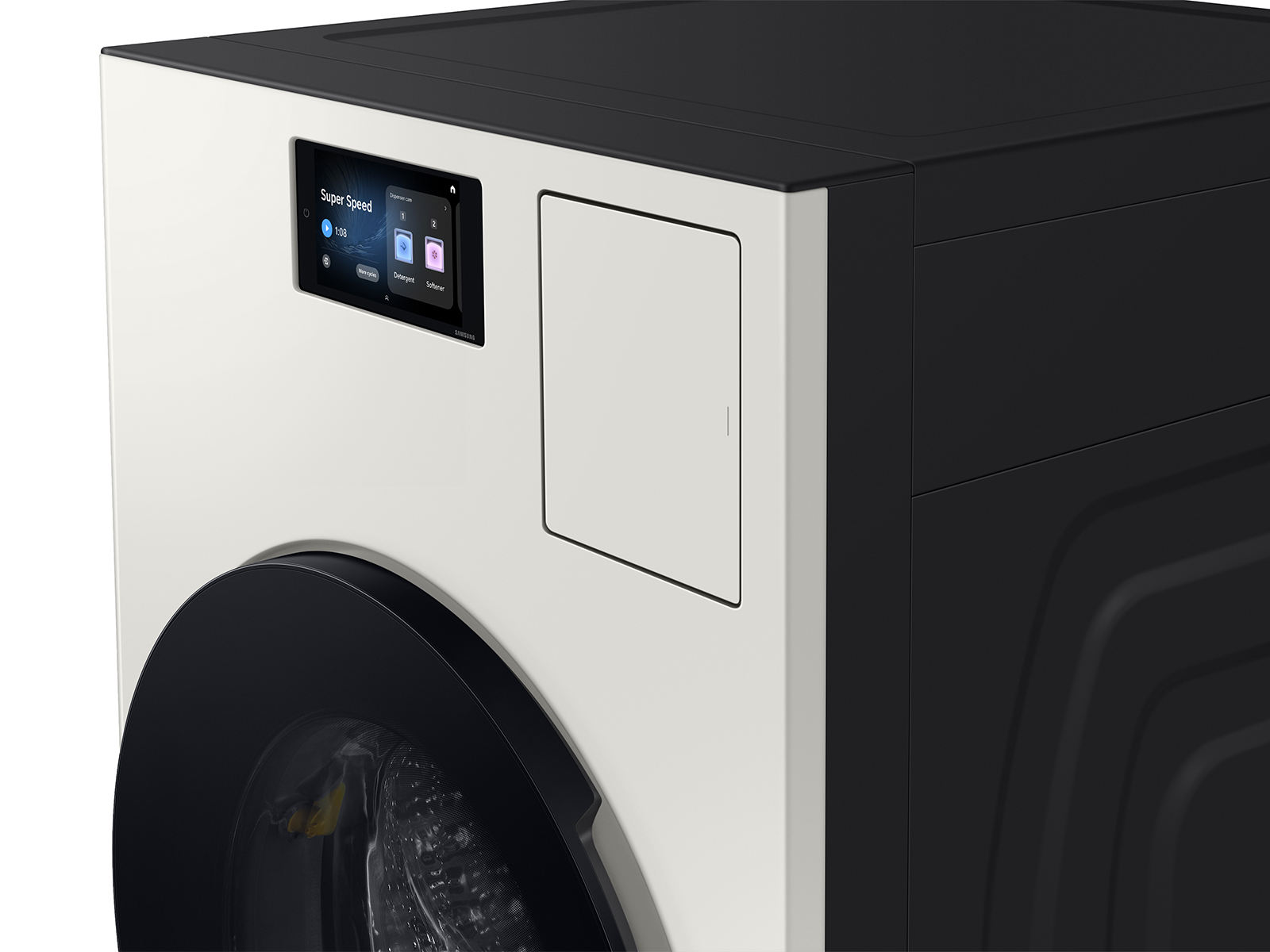 5.3 cu. ft. Bespoke AI Laundry Vented Combo™ All-in-One Ultra Capacity Washer and Electric Dryer with AI Home in Brushed Black