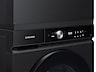 Thumbnail image of Bespoke 5.3 cu. ft. Ultra Capacity Front Load Washer with Super Speed Wash and AI Smart Dial in Brushed Black