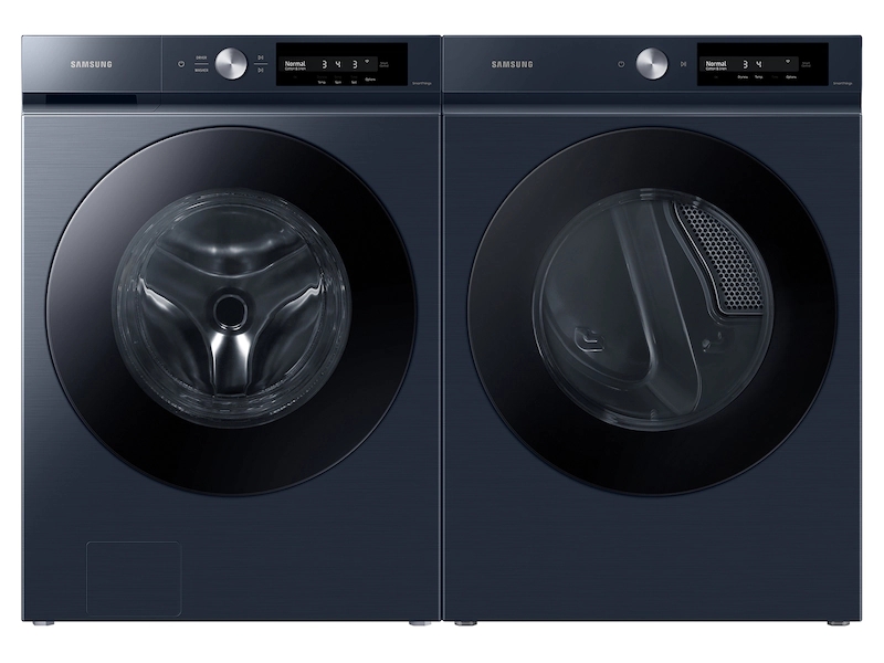 Thumbnail image of Bespoke 4.6 cu. ft. Large Capacity Front Load Washer with Super Speed Wash and AI Smart Dial in Brushed Navy