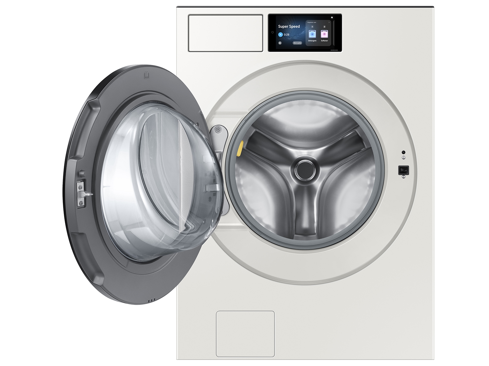 Thumbnail image of 5.3 cu. ft. Bespoke AI Ultra Capacity Front Load Washer with AI Home and AI OptiWash+ in Ivory