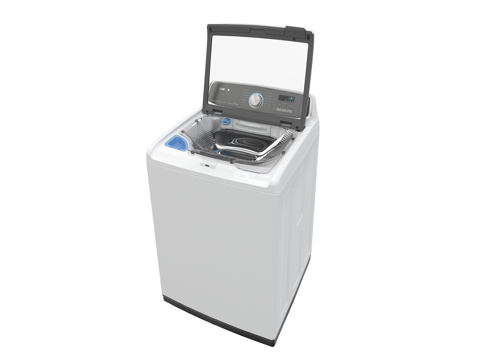 Samsung WA50R5200WPR par de lavadora/secadora de carga superior blanca