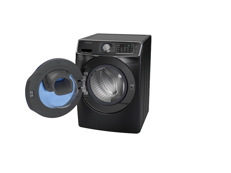 4.5 cu. ft. Smart Front Load Washer with AddWash&trade; in Black Stainless Steel