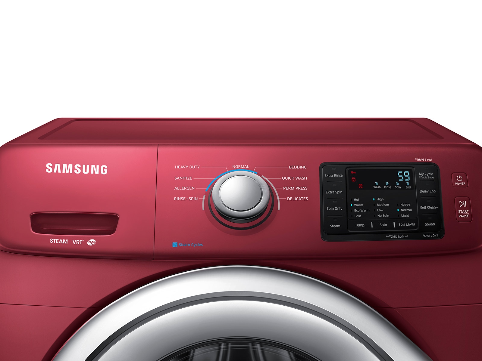 Samsung WF42H5200AP Front Load Washer & DV42H5200GP Gas Dryer w/Pedestal  Drawers