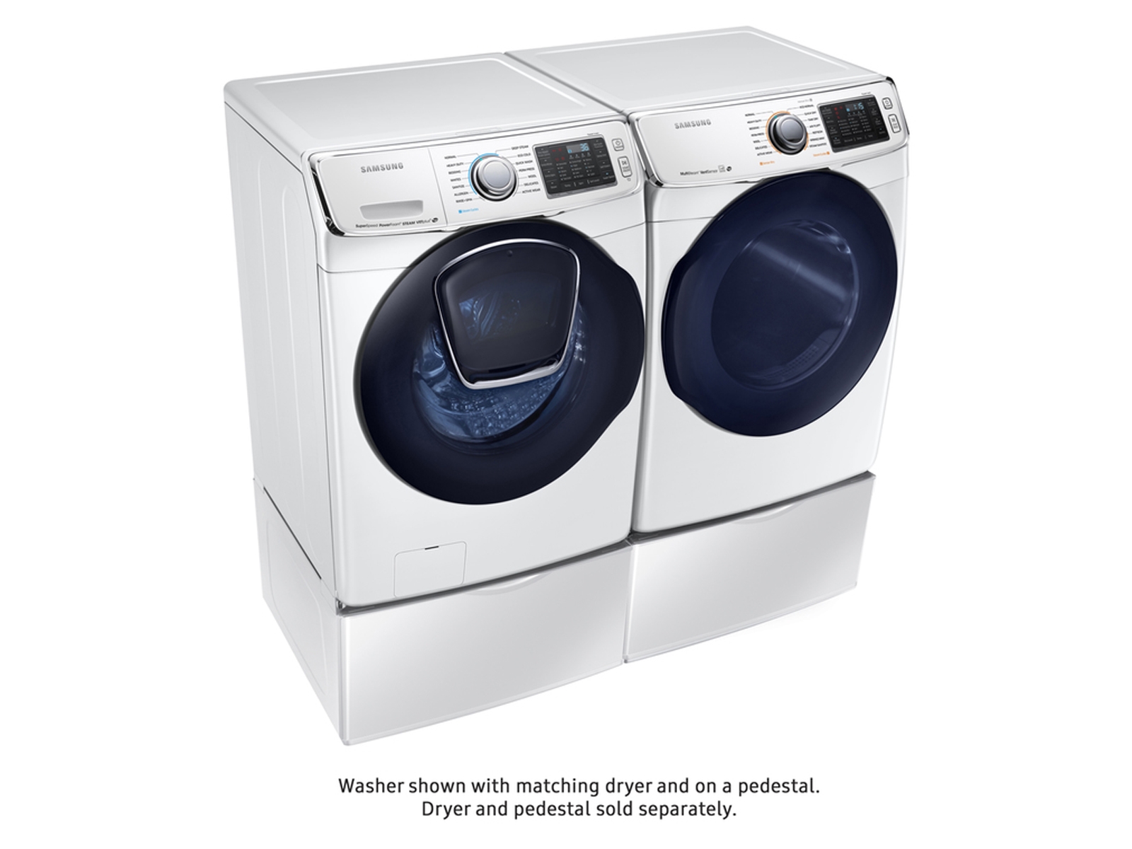 5.0 cu. ft. AddWash™ Front Load Washer in White Washer - WF50K7500AW/A2 | US