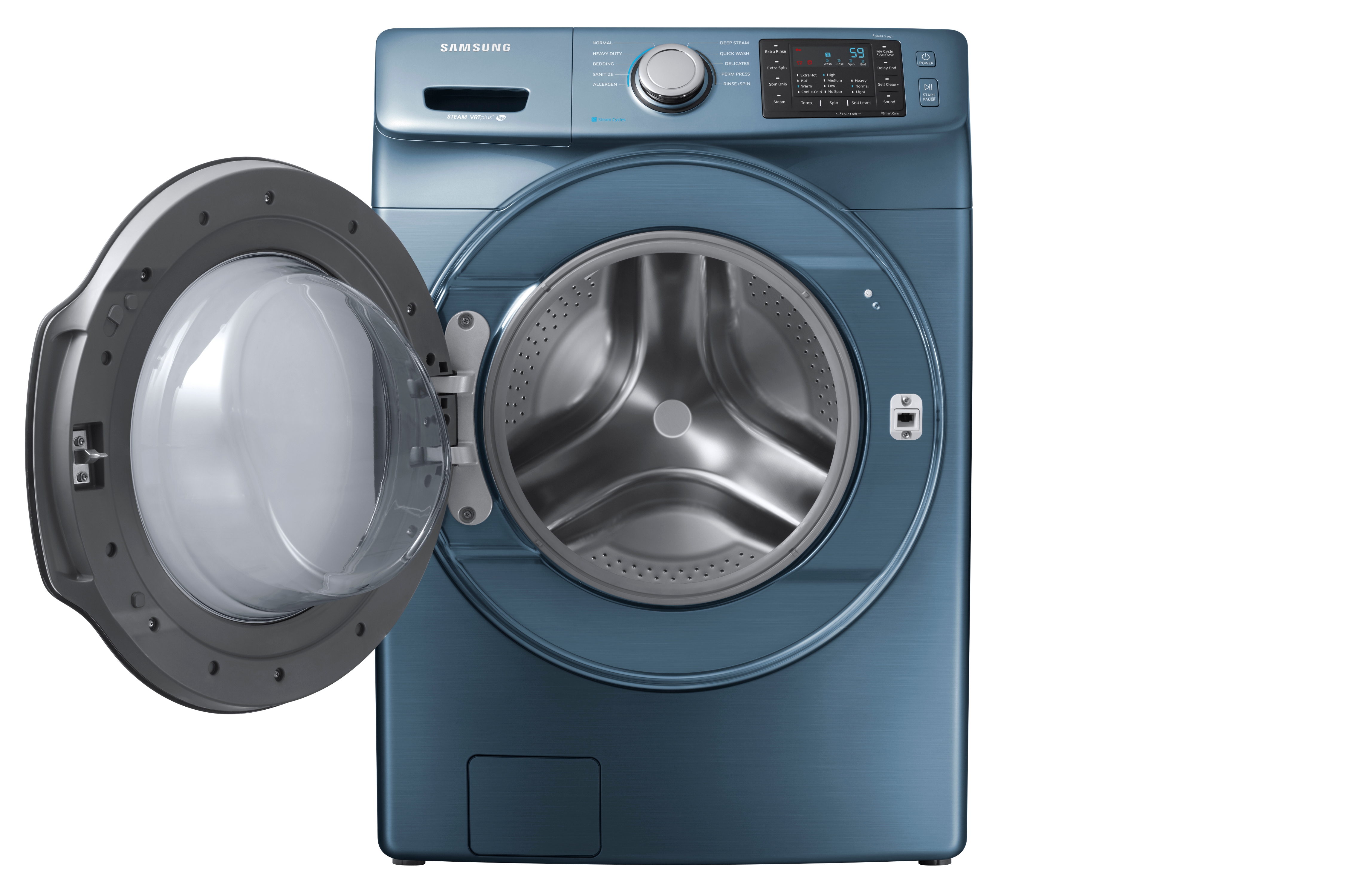WF45M5500AZ by Samsung - 4.5 cu. ft. Front Load Washer in Azure Blue