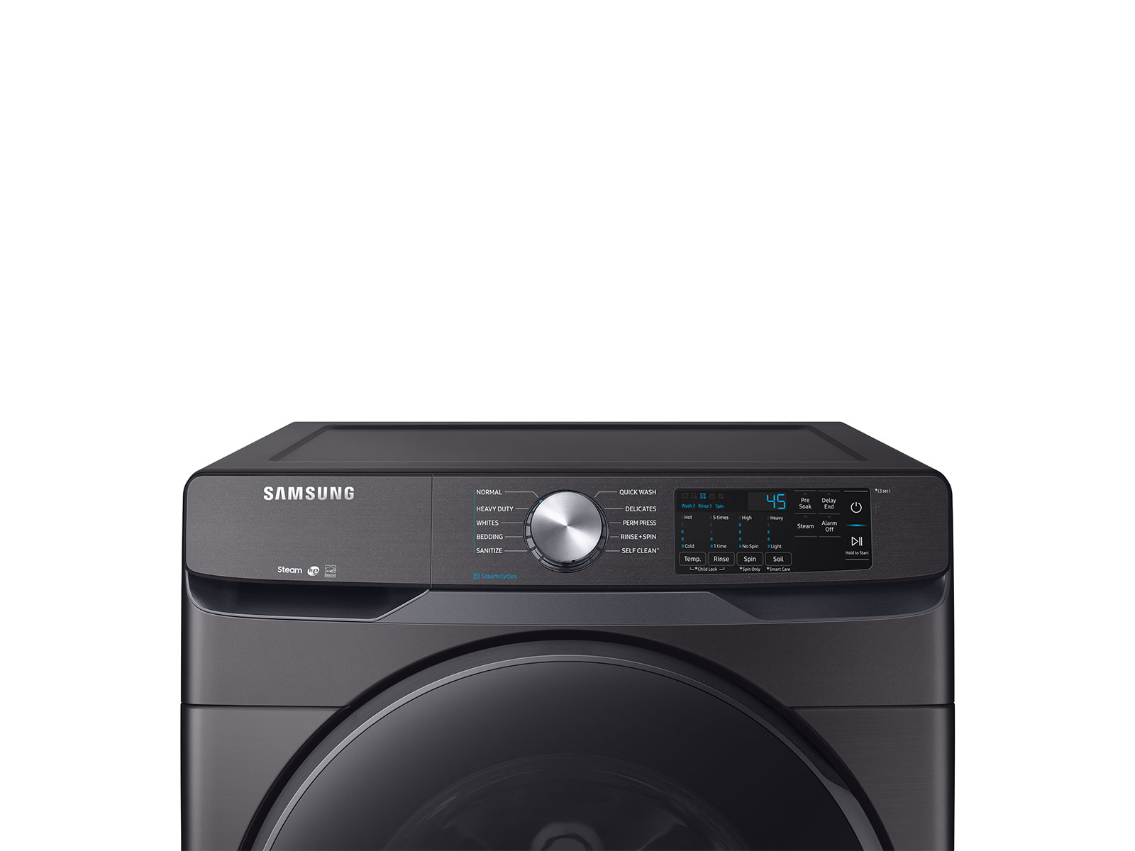 Thumbnail image of 4.5 cu. ft. Front Load Washer with Steam in Black Stainless Steel