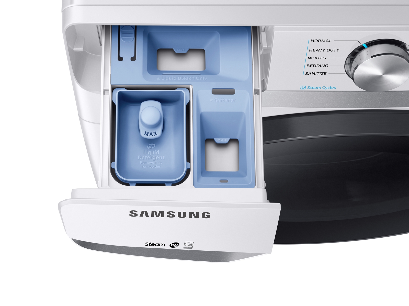 Wash whites in your Samsung washing machine