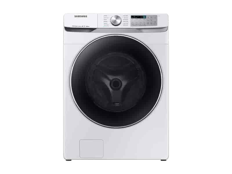 4 5 Cu Ft Smart Front Load Washer With Super Speed In White Washer Wf45r6300aw Us Samsung Us