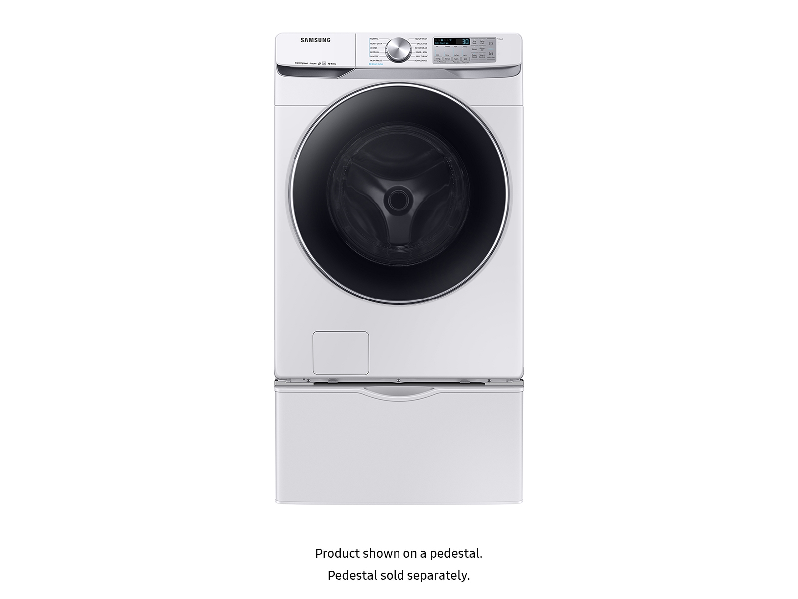 Thumbnail image of 4.5 cu. ft. Smart Front Load Washer with Super Speed in White
